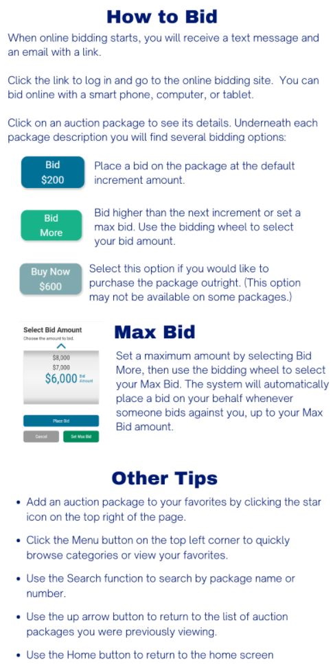 how to bid