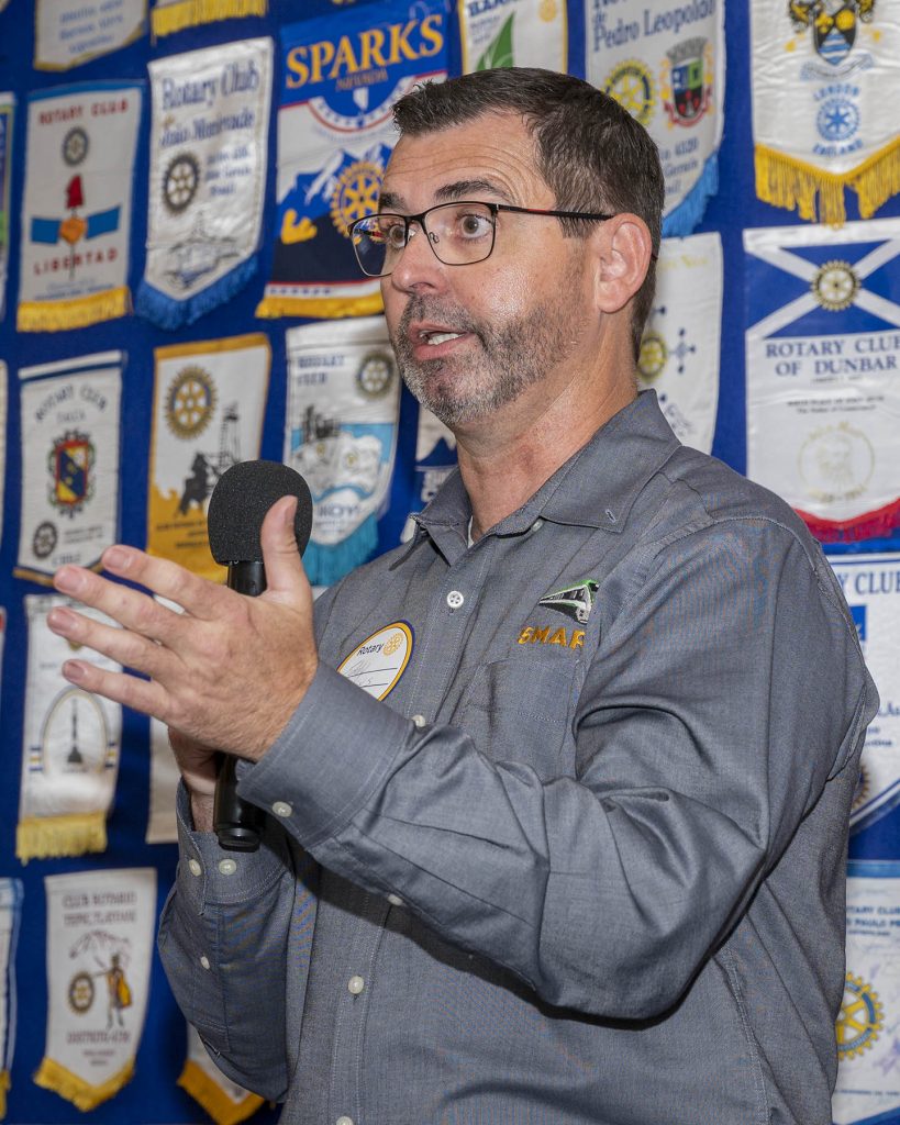 Eddy Cumins GM at SMART at Windsor Rotary CA 8-2-2022