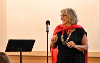 Outgoing President Barbara McChesney Survives Historic Debunking!
